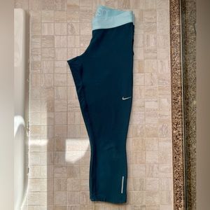 Nike Dri-fit Running Leggings/Capris, Size Small